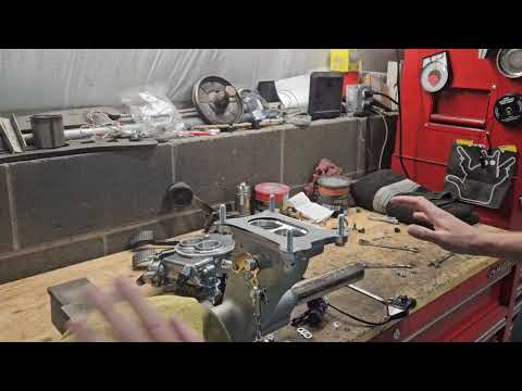 Holley Sniper 2300 aircooled VW kit and linkage installation