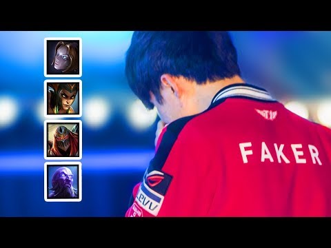 Everything FAKER did at WORLDS 2017 (HE CRIED !) | SKT FAKER HIGHLIGHTS | #LeagueOfLegends