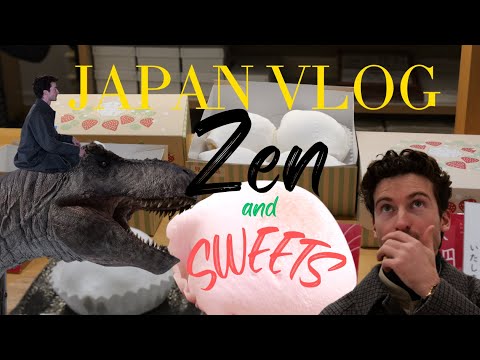 Zen Meditation and Mochi ❘ Travel Vlog Japan