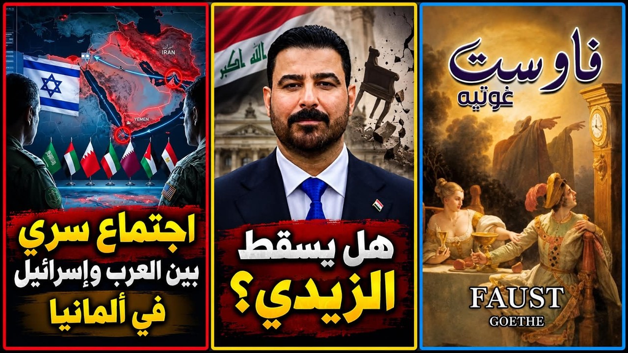 اجتماع سري في ألمانيا: الخليج والأردن ومصر وإسرائيل | ماذا يُطبخ للزيدي خلف ا?