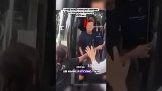 Hong Kong Principal Screams at Security Officers in Singapore