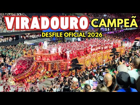VIRADOURO CAMPEÃ 2026 | Desfile OFICIAL Completo EM 4K 