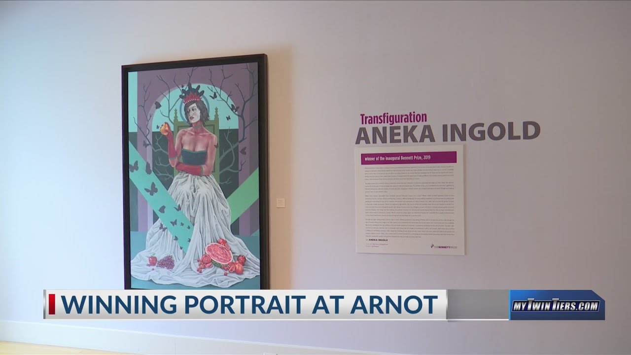 Prize-winning painting on display at Arnot Art Museum