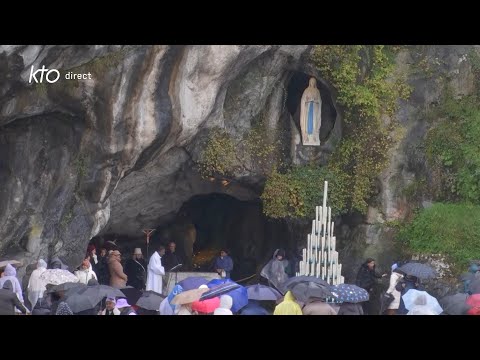 Chapelet du 12 février 2025 à Lourdes