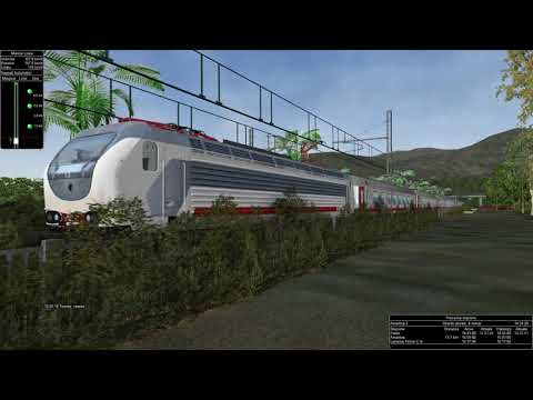 OPEN RAILS ITALIA IC 551 ROMA REGGIO CALABRIA