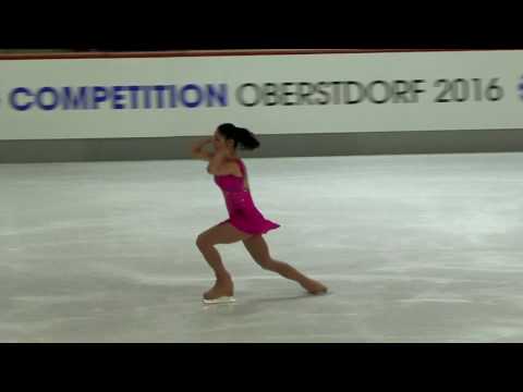 Anny Carrier - Silver Ladies II Free - 2016 Oberstdorf