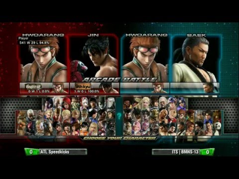 Tekken Tag Tournament 2: Final Round 19 - ATL Speedkicks vs ITS BMNS-13
