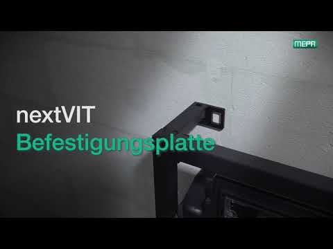MEPA nextVIT Befestigungsplatte - Wand