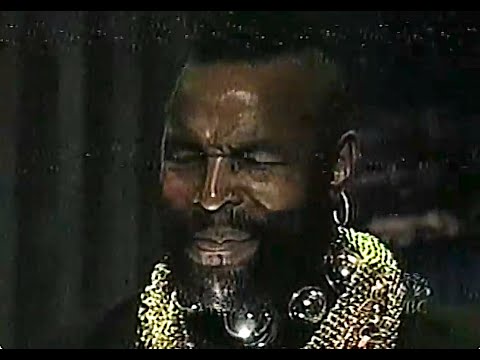 Mr. T cracks up during Year 2000 on Conan