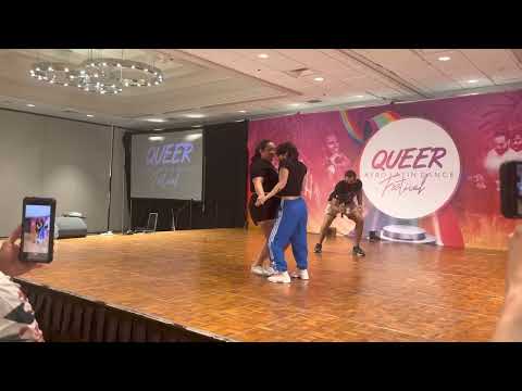 Bachata w Intention Demo // Kyla & Tina // Queer Afro Latin Dance Festival 2022