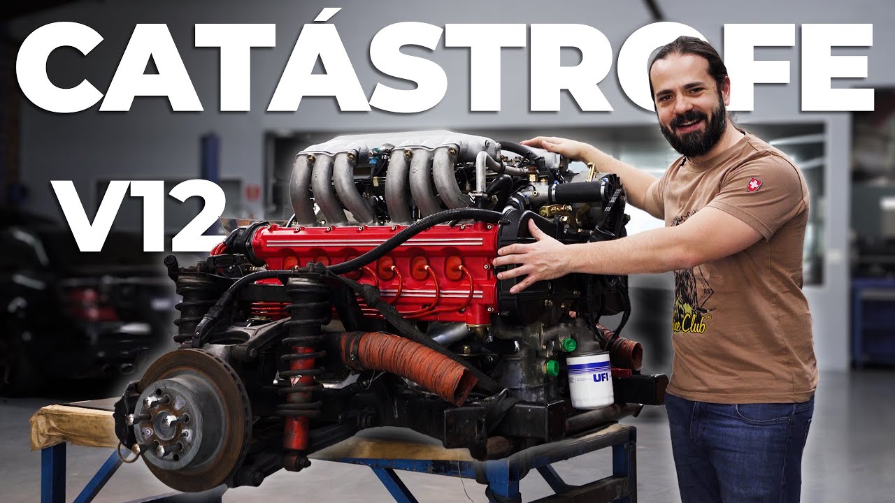 CASTASTROPHIC engine failure in a Ferrari Testarossa!