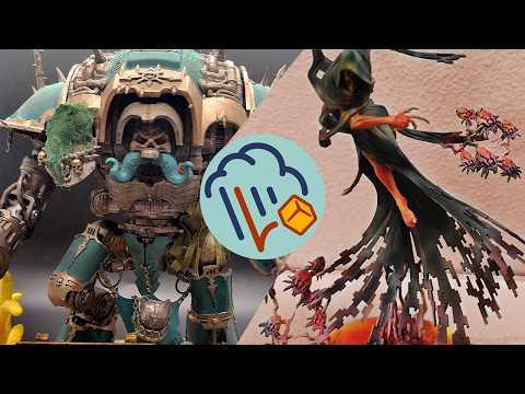 Warhammer 40k - Necrons vs. Chaos Knights - Wych Pigeon Community Live Stream