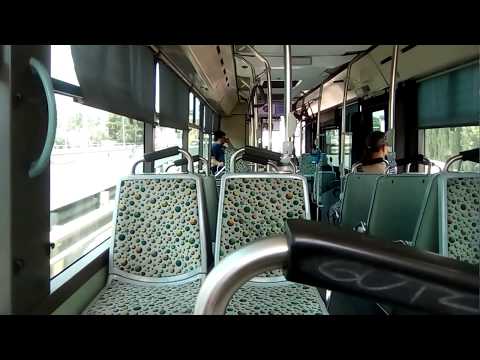 Athens bus: Ride on an Iveco/Irisbus Citelis CNG (with kickdown!)