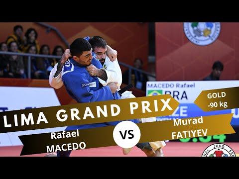 Rafael MACEDO VS Murad FATIYEV Lima Grand Prix 2025 GOLD medal contest -90 kg