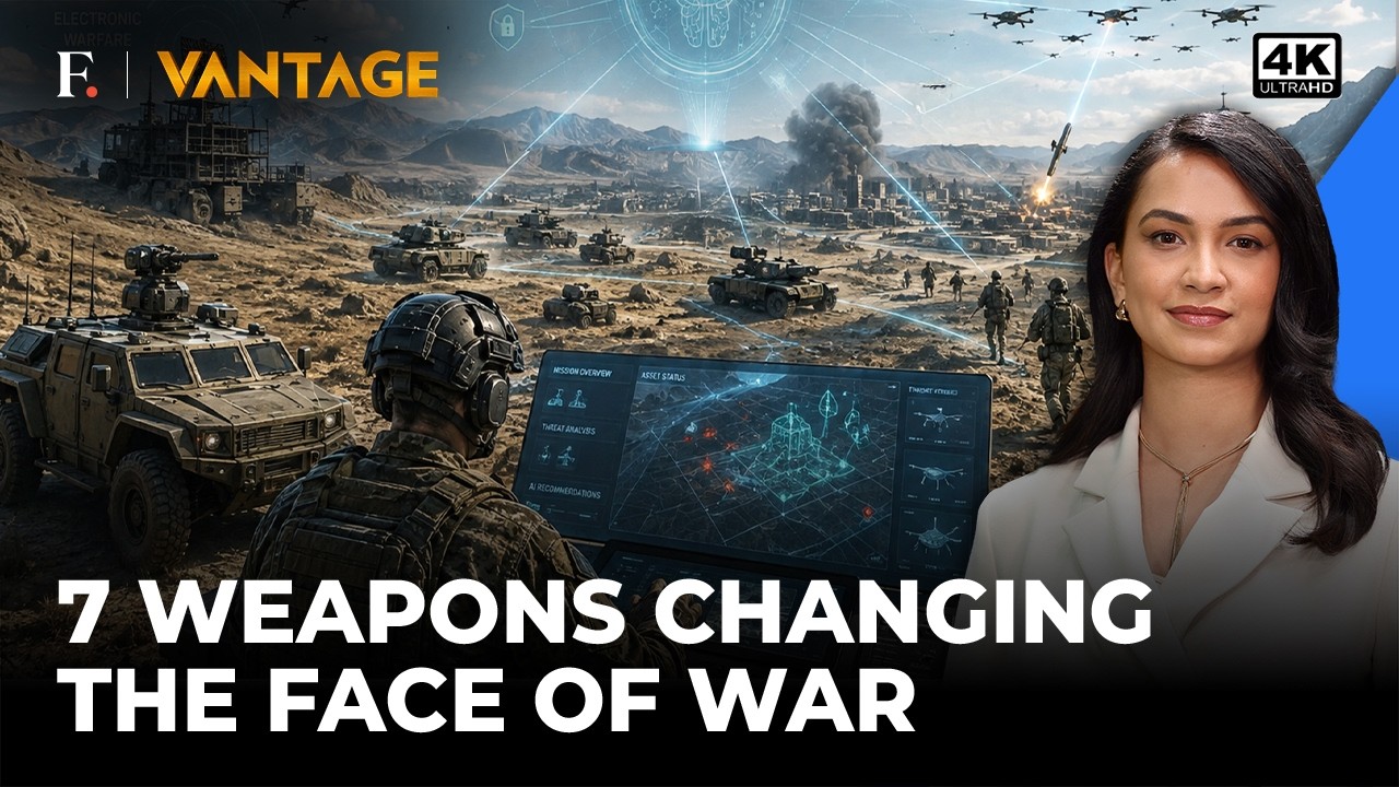 AI, Drone Swarms, Lasers, Hypersonic Missiles & More: 7 Technologies Changing Modern War | Vantage