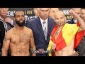 GARY RUSSELL JR VS. KIKO MARTINEZ - FACE TO FACE & FULL WEIGH IN VIDEO