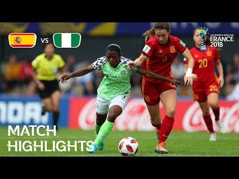 Spain v Nigeria - FIFA U-20 Women’s World Cup France 2018 - Match 26