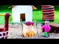 DIY Miniature Fish Hunting And Eating Episode 1 Hand Makers Handmade Clay Toys