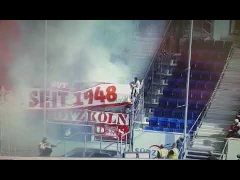 BOYZ Köln verlieren Zaunfahne an Mönchengladbacher Ultras / 31.03.2018