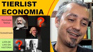 QUEM FOI O MAIOR ECONOMISTA DA HISTÓRIA? - TIERLIST | EP #277