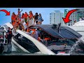 BREAKING 63ft Lamborghini Yacht Sinks Near Miami 32 Rescued In Coast Guard Rush ️🛟 Boat Bash
