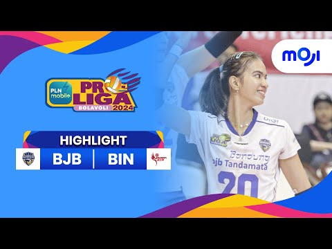 BJB Tandamata VS BIN 3-1 | Highlight PLN Mobile Proliga 2024