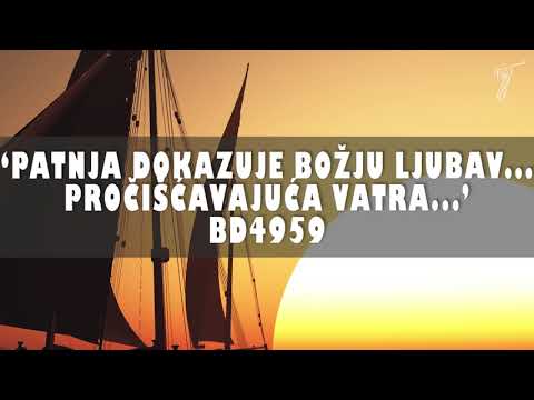 (Matej 10:38; 16:24; Marko 8:34;) BD 4959 'Patnja dokazuje Božju Ljubav... Pročiščavajuća vatra...