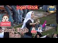 Nyobain Yang Viral Joget Tiktok Cewek Jilbab Putih Short