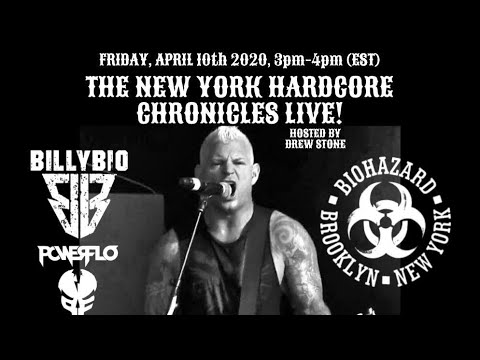 The New York Hardcore Chronicles LIVE! Show #2 w/ BillyBio
