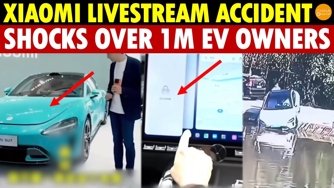 Lei Jun’s Most Wanted Deleted Video! Xiaomi Livestream Accident Shocks Over a Million EV Owners