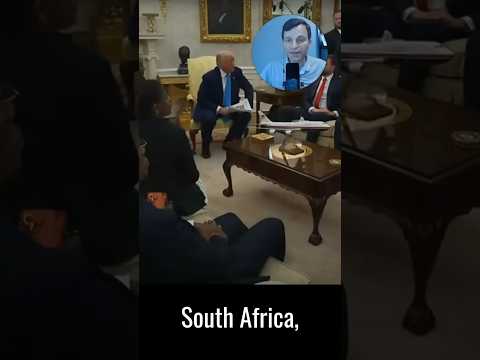 Rude NBC reporter asks Trump irrelevant question at Oval Office #shorts