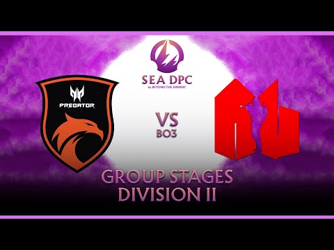 TNC Predator vs Army Geniuses Game 3 (BO3) | DPC SEA 2022 Tour 2: Division II