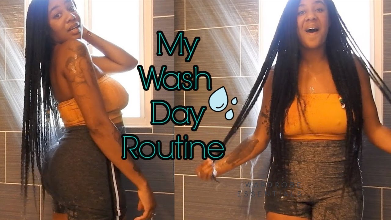🚿WASH DAY ROUTINE START TO FINISH | NATURAL HAIR✌🏾