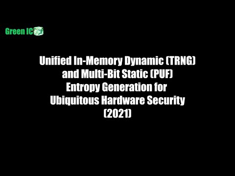 First in-memory unified TRNG and multi-bit PUF for ubiquitous end-to-end hardware security