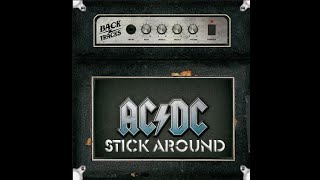 ACDC - STICK AROUND Guitar Backing Track with Original Vocals