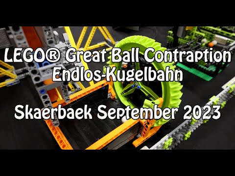 LEGO Great Ball Contraption in Skaerbaek 2023 (GBC) - Die große LEGO-Kugelbahn