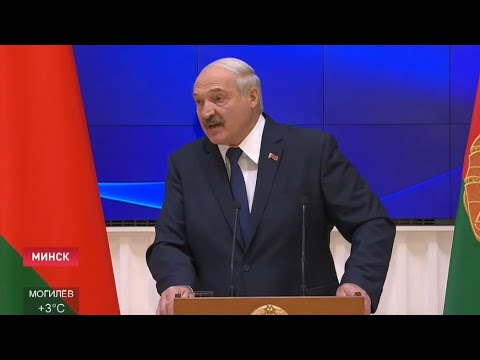 Лукашенко: Беларусь в ящик с крестом наверху уложить? Ни за что! / Политика