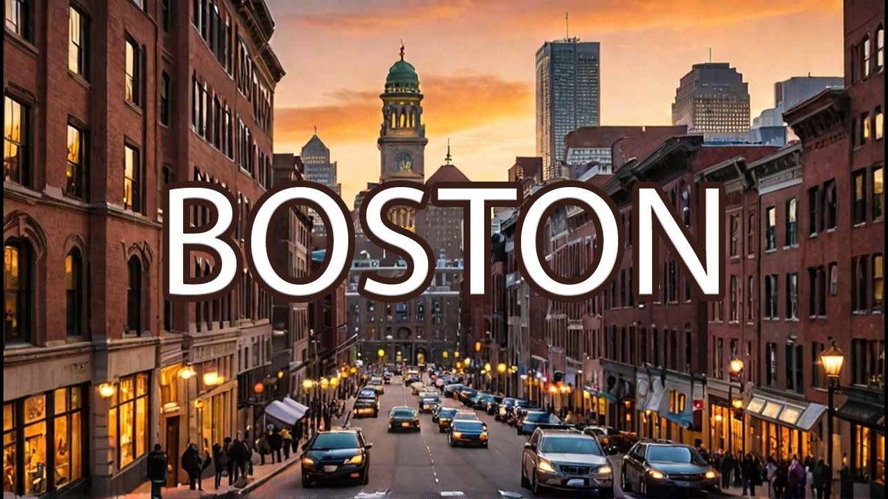 Boston USA. The Most European City in the US. Sights, People and Food