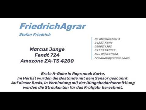 Startgabe im Winterraps mit Piamon