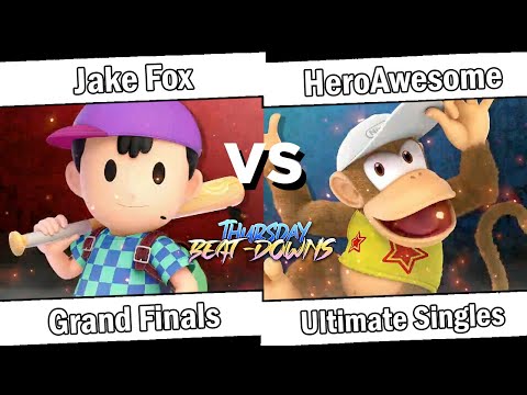 TBD #51 Grand Finals - Jake Fox (Ness) Vs. HeroAwesome (Diddy Kong)