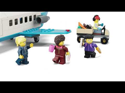 Gambar LEGO City Passenger Jet Set 118 pcs 60492 - Putih/Biru