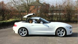 BMW Z4 3.5 SDRIVE CONVERTIBLE ALPINE WHITE.avi