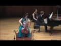 Beethoven Sonata for Cello and Piano No.4 in C Major, Op.102 No.1 l Min-Ji Kim l Opus Masters