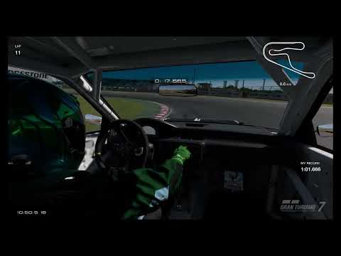 On Board Footage Honda Civic EG6 K24 turbocharged Time Attack in Tsukuba Circuit