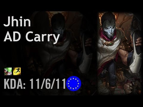 Jhin AD Carry vs Lucian - Airwaks - EUW Challenger Path 6.2