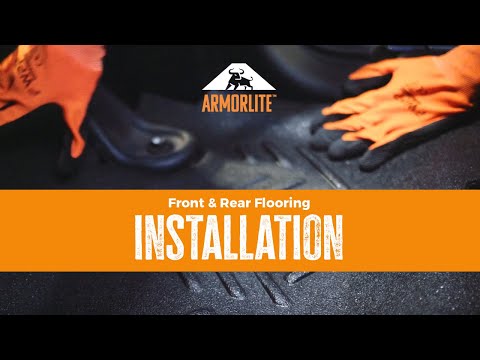 Armorlite JK 4-Door Front & Rear Flooring Installation Jeep Wrangler
