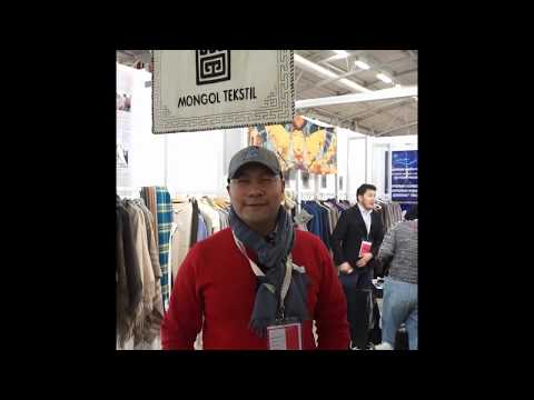Greetings from Apparel Source Paris 2020 - Mr. Enkhbold (Mongol Textile LLC)