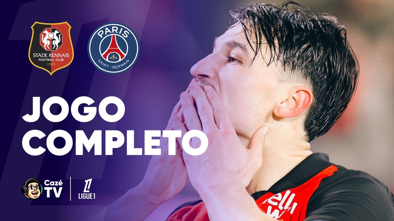AO VIVO: RENNES X PSG | LIGUE 1 2025/2026 | 22ª RODADA