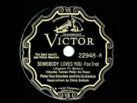 1932 Peter Van Steeden - Somebody Loves You (Chick Bullock, vocal)