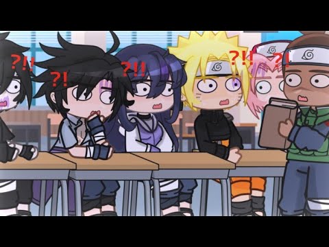 Past team 7 react SAKURA {Gacha club NARUTO} 